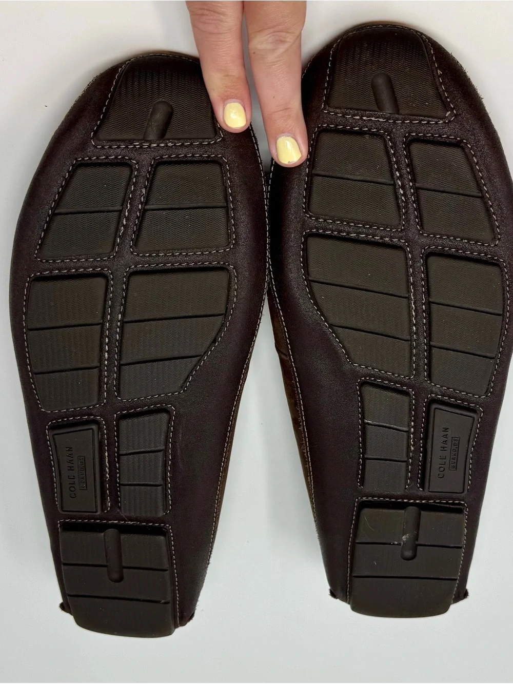 Cole Haan | Men’s Dark Brown Suede Driving Loafers, Size 13 - EUC